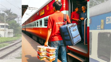 Train Delivered Food .